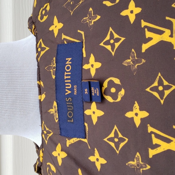 LOUIS VUITTON ICONIC LV MONOGRAM PARKA JACKET IN TECHNICAL TAFFETA - Picture 11 of 14